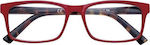 Zippo Lesebrille +1.50 in Rot Farbe 31Z-B20-RDE150