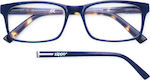 Zippo Herren Lesebrille +2.00 in Blau Farbe 31Z-B20-BDE200