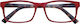 Zippo Lesebrille +2.50 in Rot Farbe 31Z-B20-RDE250