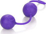 Calexotics Silicone O Kegel Balls Purple 4cm