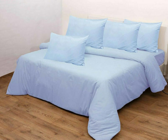 Viopros Flanell Baby Burp Tücher Hellblau 80x80cm 2Stücke