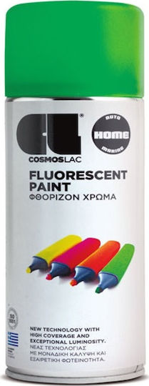 Cosmos Lac Σπρέι Βαφής Fluorescent Πράσινο 400ml