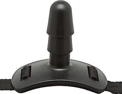 Vac U Lock Universal Strap-On Harness με Dildo σε Μαύρο Χρώμα