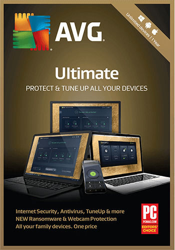 AVG Ultimate für 5 Geräte und 2 Jahre Nutzung (Elektronische Lizenz)