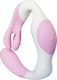 Adrien Lastic O Venus Mini Διπλός Δονητής 10cm Λευκός