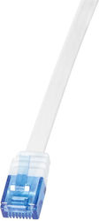 LogiLink Flat U/UTP Cat.6 (Gigabit) Καλώδιο Δικ...