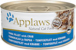 Applaws Natural Cat Food Hrana umeda pentru pisici adulte in Poate cu Ton Felii 70gr 1buc