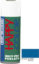Saratoga Σπρέι Βαφής Happy Perlato Orient Blue 400ml