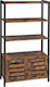 Bookcase Brown 70x30x121.5cm