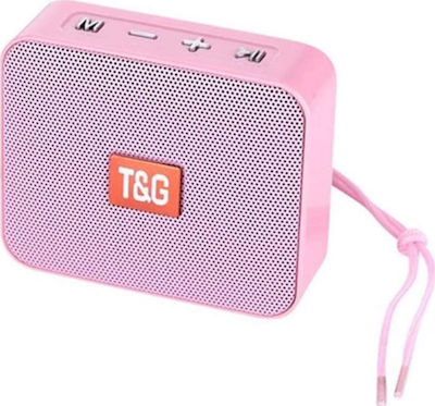 T&G Bluetooth-Lautsprecher 5W mit Batterielaufzeit bis zu 2 Stunden Rosa