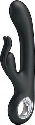 Pretty Love Carina Vibrator Kaninchen 19cm BI-014480-2 Black