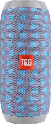 T&G TG-117 TG117 Bluetooth Хопарлор 5W с Радио и Времетраене на Батерията до 4 часа Light Blue