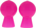 Nanma Nipple Sucker Pair Shiny Pink 2pcs