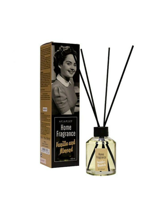 Apiarium Diffuser με Άρωμα Vanilla & Almond 100ml