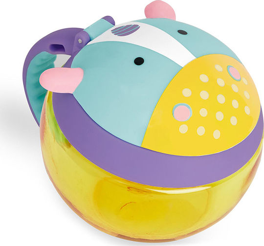 Skip Hop Plastic Kids' Food Container Unicorns 0.221lt Yellow