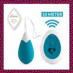 Feelztoys Anna Vibrating Egg Remote Зелен