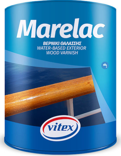 Vitex Marelac Βερνίκι Επιφάνειας Πολυουρεθάνης Νερού Άχρωμο Γυαλιστερό 750ml