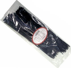 Adeleq Cable Ty 250x4.8mm Black 100pcs