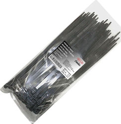 Adeleq Cable Ty 762x9mm Black 100pcs