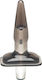 Dream Toys MenzStuff Purrfect Plug Anal Plug mit Vibration Gray 9.5cm