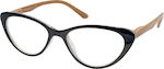 Eyelead E204 Women's Reading Glasses +2.00 in Black color Ε 204