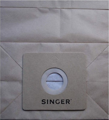 Singer VC230-VC2410 Vacuum Cleaner Bags 5pcs Compatible with Singer Vacuum Cleaners