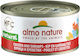 Almo Nature HFC Wet Food for Adult Cats in Cans with Shrimps and Chicken Grain-Free & Gluten-Free 70gr