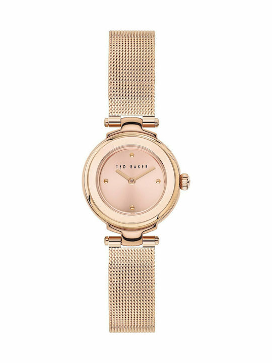 Ted Baker Inezz Women's Watch with Pink Gold Metal Bracelet