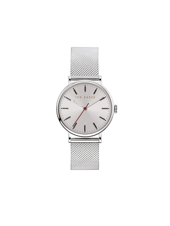 Ted Baker Watch with Silver Metal Bracelet BKPPHF920