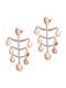 Emporio Armani Earrings made of Steel Gold Plated with Stones
