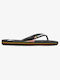 Quiksilver Molokai Seasons Herren-Flip-Flops Schwarz