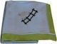 Bebe Stars Sheep Hässe-Kuscheldecke Grün 90x90cm.