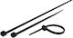 Eurolamp Cable Ties Plastic 120mmx2.5mm in Black Colour 100pcs 147-54102