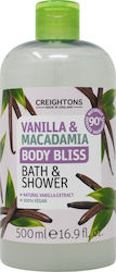 Creightons Vanilla & Macadamia Body Bliss Shower Gel 500ml