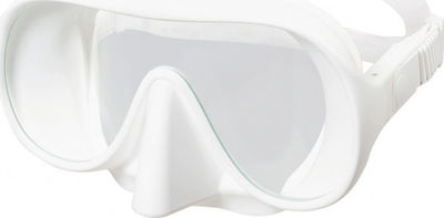 XDive Μάσκα Θαλάσσης Goa White σε Λευκό χρώμα