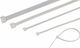 Eurolamp Δεματικά Καλωδίων Πλαστικά 150mmx3.6mm σε Λευκό χρώμα (100τμχ) (147-54006)