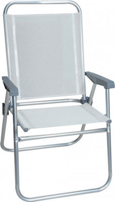 TnS Chair Beach Aluminium White Waterproof