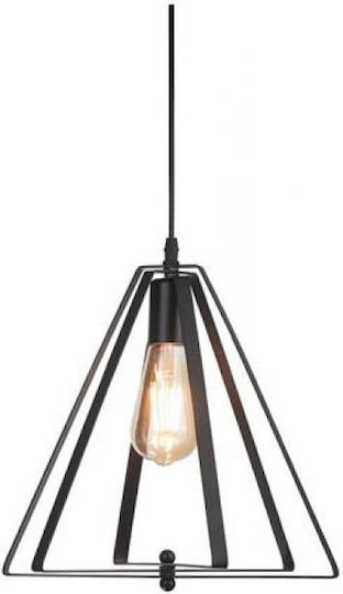 Horoz Electric Hängelampe Schwarz mit Fassung E27