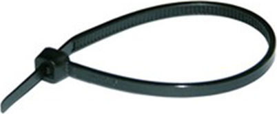 GTC Plastic Cable Ties 300mm x 4.8mm in Black Colour (100 pcs) (04-3073)