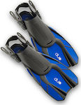 Ocean Duo Blue Swimming / Snorkelling Fins Medium