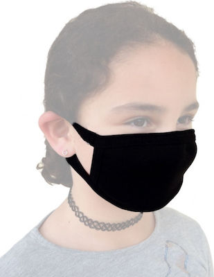 Lord Cloth Face Mask Kids Black 1pcs