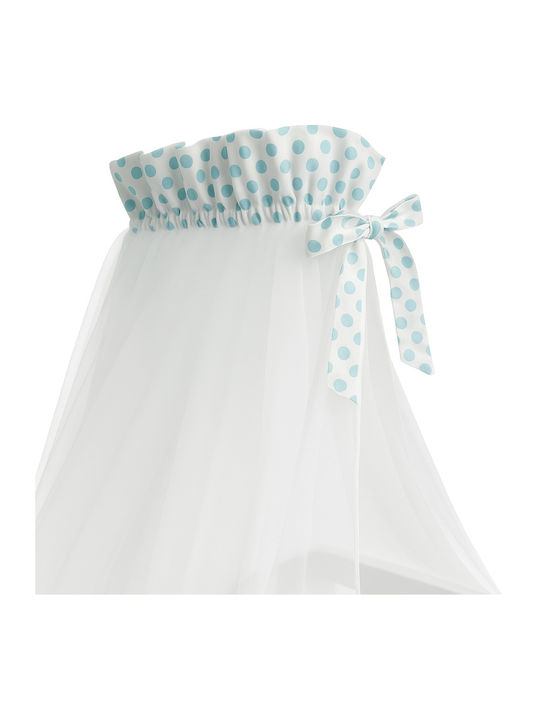 Kikka Boo Mosquito Net Crib Puppy Balloon Tulle 41109070030 Light Blue 540x200cm