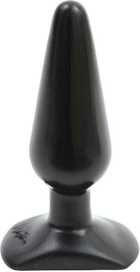 Doc Johnson Smooth Classic Πρωκτική Σφήνα Medium Μαύρη 14cm
