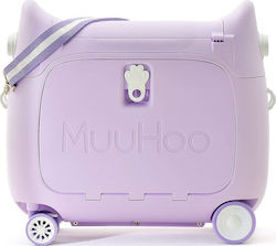 Muuhoo MH6649 Παιδική Βαλίτσα με ύψος 51cm σε Μωβ χρώμα