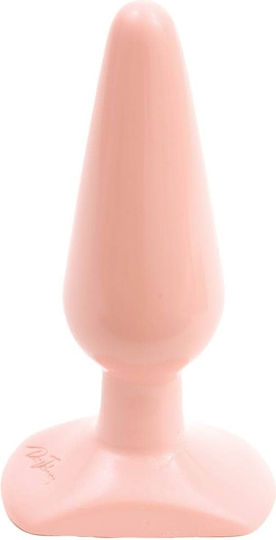 Doc Johnson Classic Butt Plug Smooth Πρωκτική Σφήνα Medium Flesh 14cm