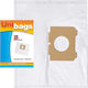 Unibags 195P Vacuum Cleaner Bags 5pcs Compatible with AEG / BlueSky / Electrolux / Singer Vacuum Cleaners