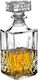 Alpina Appliances Glass Carafe Glass Whiskey Decanter 8.5cm with Stopper 1000ml