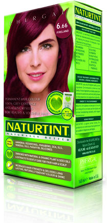 Naturtint Vopsea Permanentă Pentru Păr 6,66 Roșu Intens 165ml