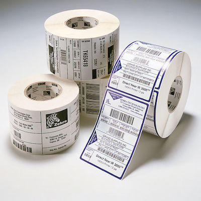 Zebra 1250 Self-Adhesive Labels for Label Printer 83x55mm