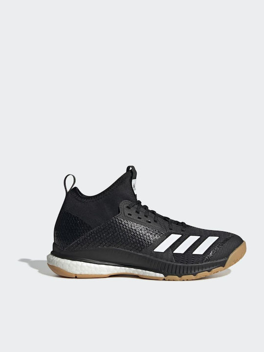 Adidas Crazyflight X 3 Mid Ανδρικά Αθλητικά Παπούτσια Βόλεϊ Core Black / Cloud White / Gum